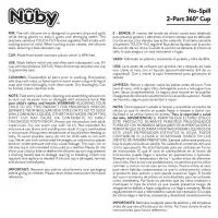 Nuby 8Oz Dolphin Tritan Smart Cup Handles 360 With Cover 4