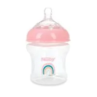 Nuby 3Pk 6Oz Print No Spill Bottle Pink Coral And Purple Only 3