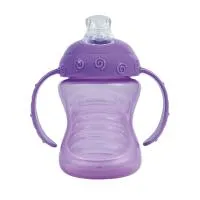 Nuby 3Pk 8Oz 2 Handle Cup Spout Pink Purple And Coral 2