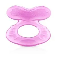 Nuby Soft Silicone Teether In Case Pink Only For Amazon 2