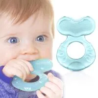 Nuby Soft Silicone Teether In Case Pink Only For Amazon 5