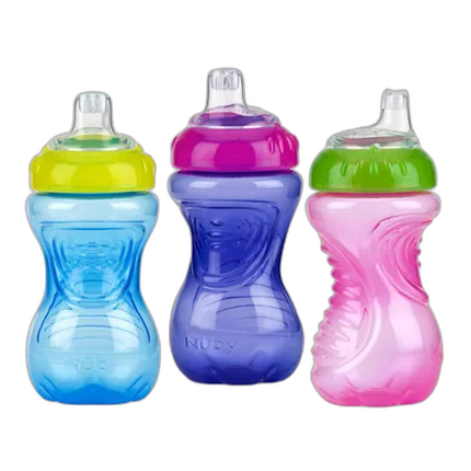 Nuby 10oz No-Spill Cup Gripper with Soft Spout