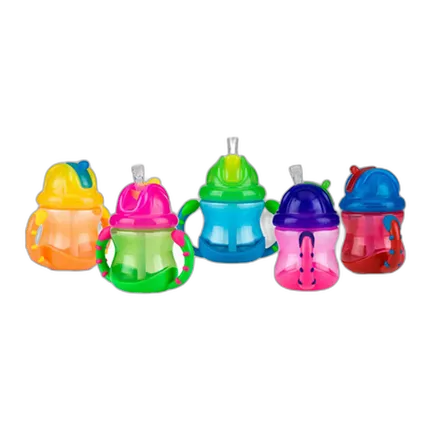 Nuby 8oz 2 Handle Straw Cup
