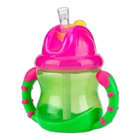 Nuby 8oz 2 Handle Straw Cup 4