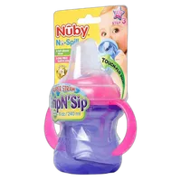 8OZ. 2 HANDLE STRAW CUP 3 STAGE NO-SPILL CUP 1
