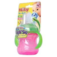 8OZ. 2 HANDLE STRAW CUP 3 STAGE NO-SPILL CUP 4