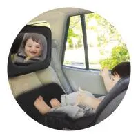  Black Backseat Baby View Mirro Travel Item 2