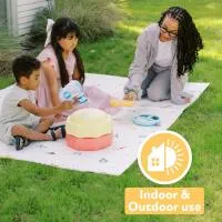  Reversible Play Mat Grey Moon Star 5