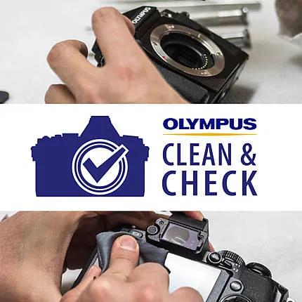 Olympus Clean and Check