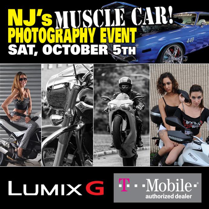 Unique Photo event: NJ Muscle Car Photography – practice tracking and panning