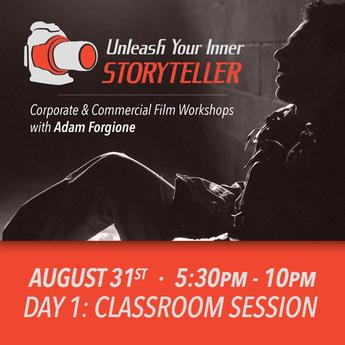 Unleash Your Inner Storyteller with Adam Forgione (Day 1)