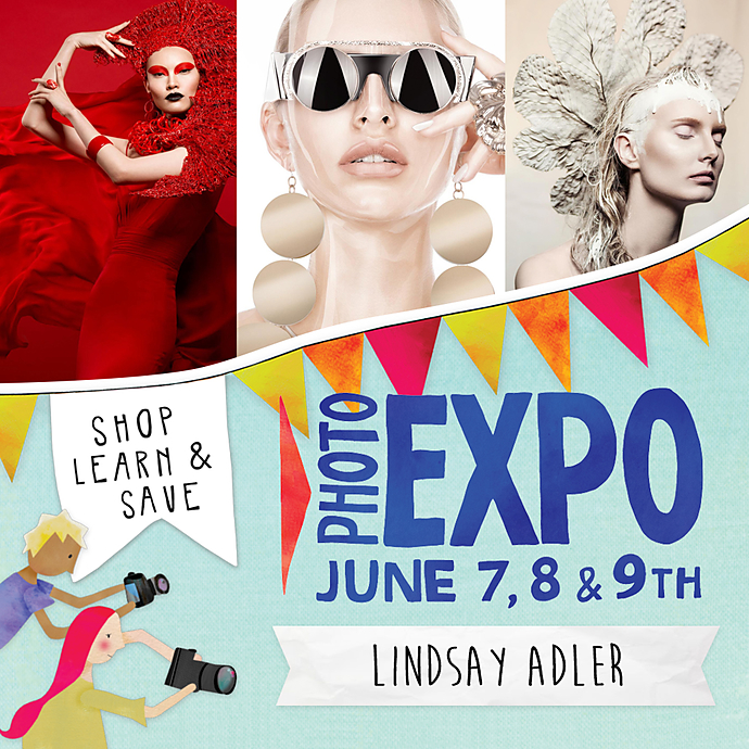 The Art of Stylized Portraiture with Lindsay Adler - Canon demo at Unique Photo