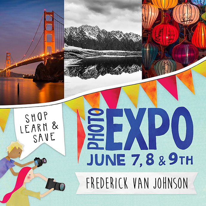 EXPO Time Travel with Frederick Van Johnson at Unique Photo
