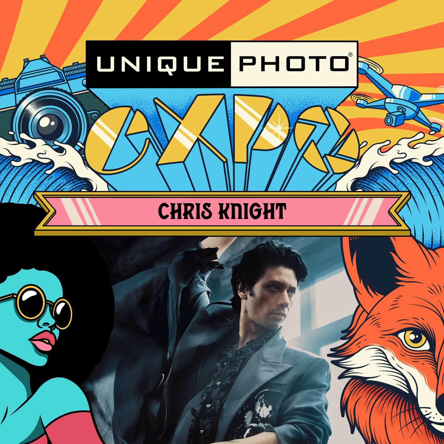 EXPO The Psychology of the Portrait Part 1 with Chris Knight at Unique Photo