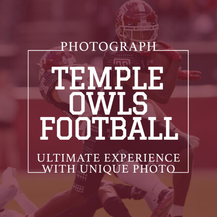 Photograph Temple Owls Football: Ultimate Experience
