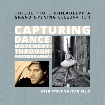 Capturing Dance Movement Through Photography with Steve Vaccariello (Philly)