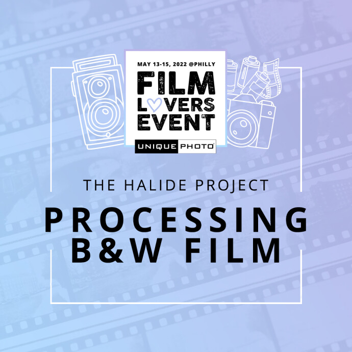 Film Lovers Event: Processing B and W Film at The Halide Project