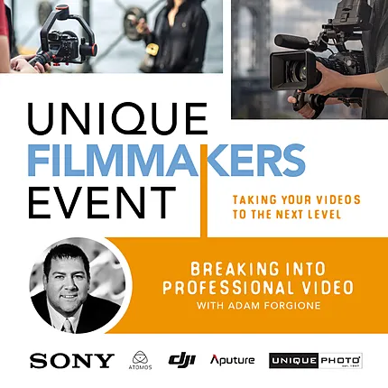 Breaking Into Professional Video: The Essentials with Adam Forgione