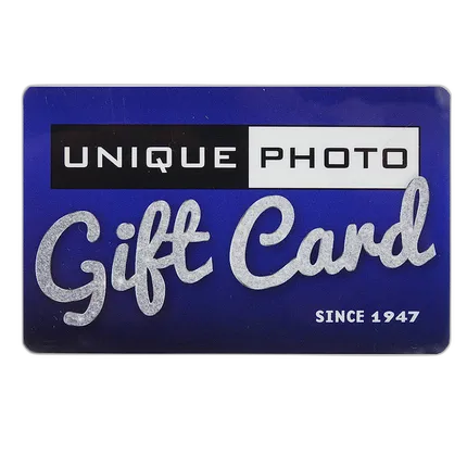 Unique Photo 150 Dollar Gift Card