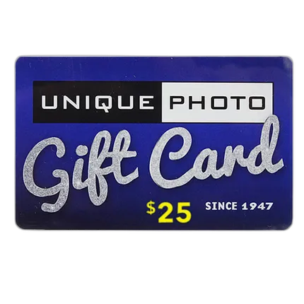 Unique Photo 25 Dollar Gift Card