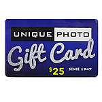 Unique Photo 25 Dollar Gift Card