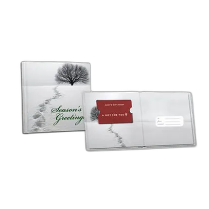 Gift Card Presentation Book Seasons Greetings