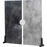 V-Flat World 24x24in Duo-Board Background (Gray/Dark Chalk)