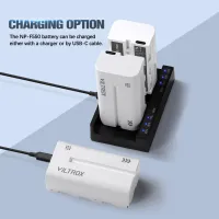 Viltrox L-Series NP-F550 Lithium-Ion Battery - White 2