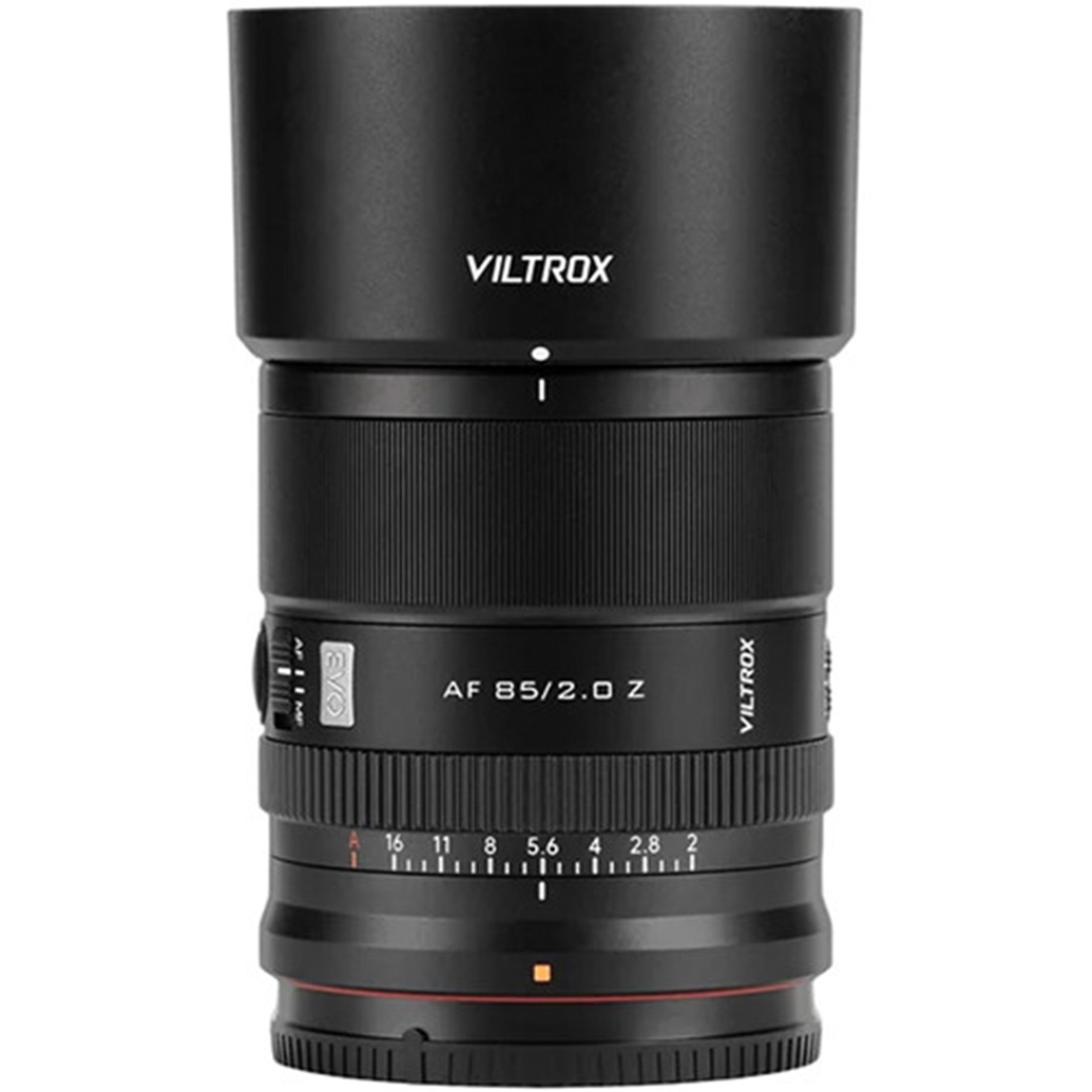 Viltrox AF 85mm f/2 Full Frame Lens for Nikon Z-Mount angle view