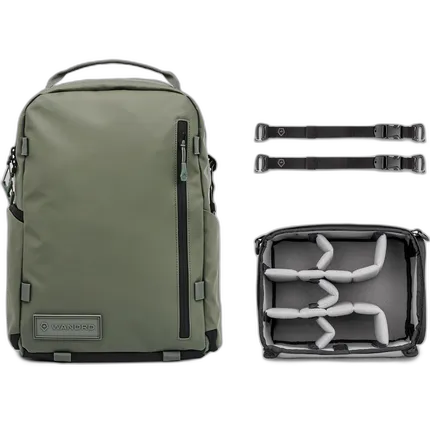 Wandrd PRVKE 21 Zip Photo Bundle Wasatch Green