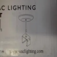 WAC Lighting SK11-BK Canopy Kits for Extension (Black) 0