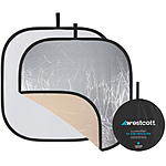 Westcott Illuminator Collapsible 4-in-1 Sunlight/Silver Reflector Kit 52in