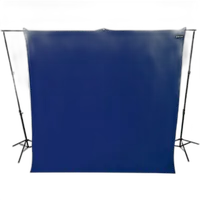 Westcott Wrinkle-Resistant Backdrop - Chroma-Key Blue 9x10ft 0
