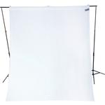 Westcott 9x10 Ft High Key White Matte Heavy Duty Wrinkle Resistant BackDrop