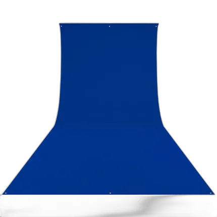 Westcott Wrinkle-Resistant Backdrop - Royal Blue Chroma-Key 9x20