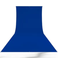 Westcott Wrinkle-Resistant Backdrop - Royal Blue Chroma-Key 9x20 0