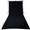 Westcott 9x20 Ft Rich Black Matte Heavy Duty Wrinkle Resistant BackDrop