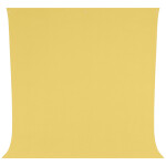 Westcott Wrinkle-Resistant Backdrop - Canary Yellow (9ft x 10ft)
