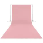 Westcott Wrinkle-Resistant Backdrop - Blush Pink (9ft x 20ft) 1