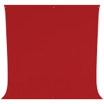 Westcott Wrinkle-Resistant Backdrop - Scarlet Red (9ft x 10ft)