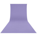 Westcott Wrinkle-Resistant Backdrop - Periwinkle Purple (9ft x 20ft)