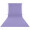 Westcott Wrinkle-Resistant Backdrop - Periwinkle Purple (9ft x 20ft)