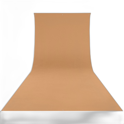 Westcott Wrinkle-Resistant Backdrop - Brown Sugar (9ft x 20ft)