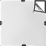 Westcott Scrim Jim Cine 2-in-1 Silver/White Bounce 4x4ft