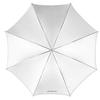Westcott 43 Inch Optical White Satin Collapsible Umbrella