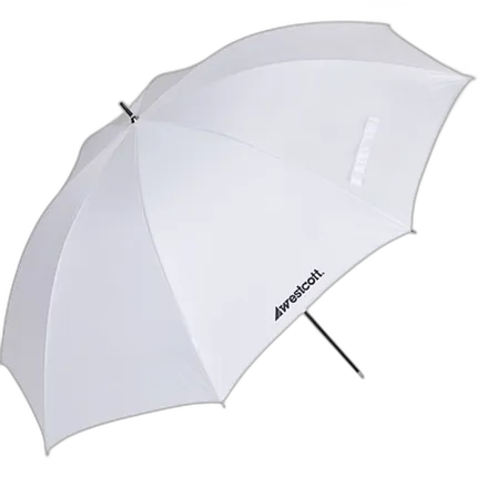 Westcott Standard Umbrella - Optical White Satin Diffusion 45in