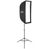 Westcott Apollo Strip Speedlite Softbox Kit 12x36 inch 0