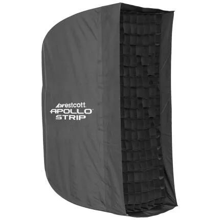 Westcott 40-Degree Egg Crate Grid for Apollo Strip 12x36 inch