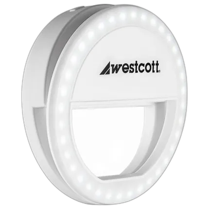 Westcott Universal 3.5in Mini Ring Light for Mobile Devices