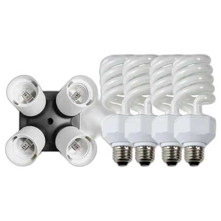 Westcott Daylight Fluorescent 4-socket Adapter Kit